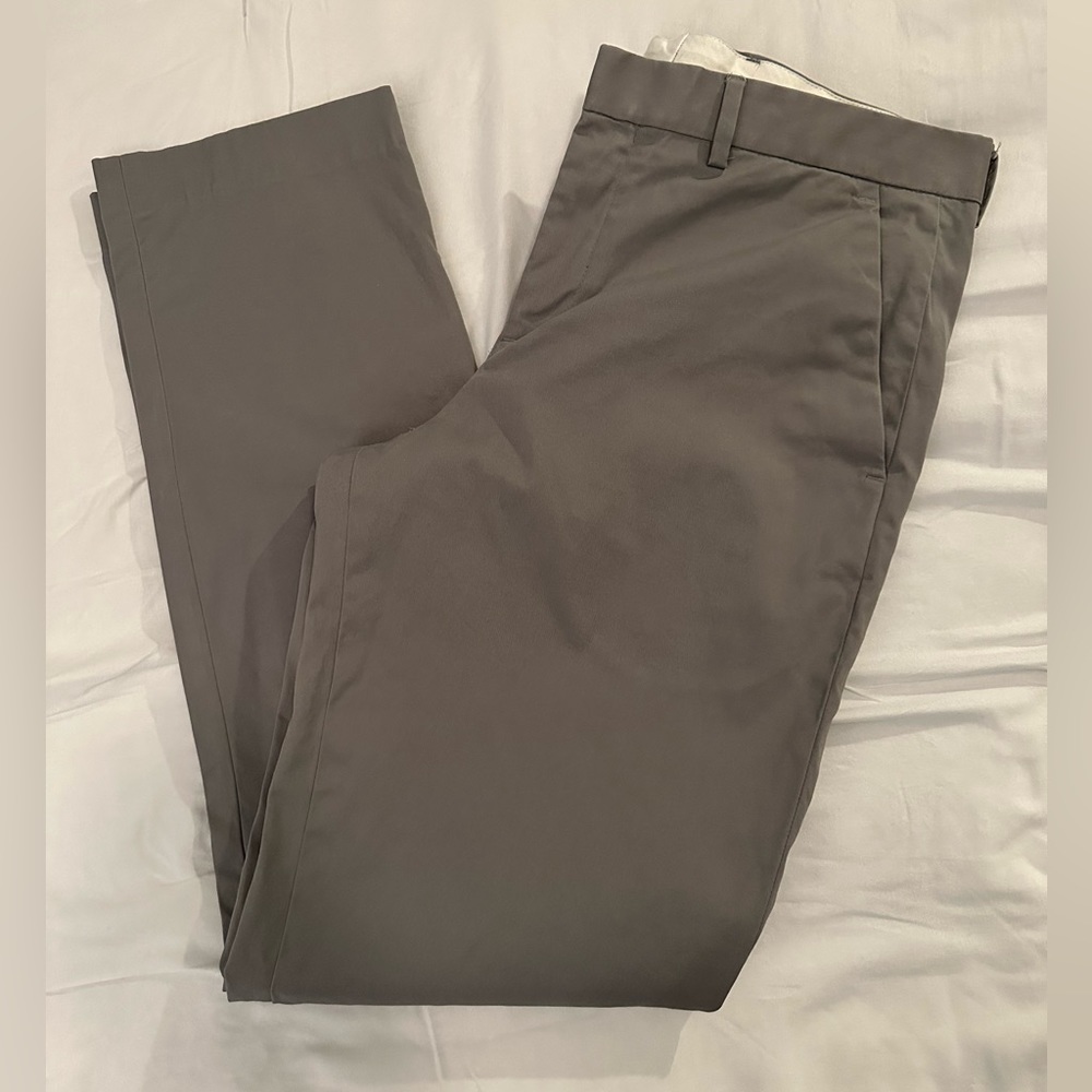 Express slacks, 31x32, style: photographer, grey